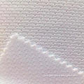 Bleached 200D polyester twill mesh waterproof fabric
